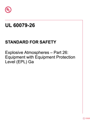 UL 60079-26 PDF UL 60079-26 PDF